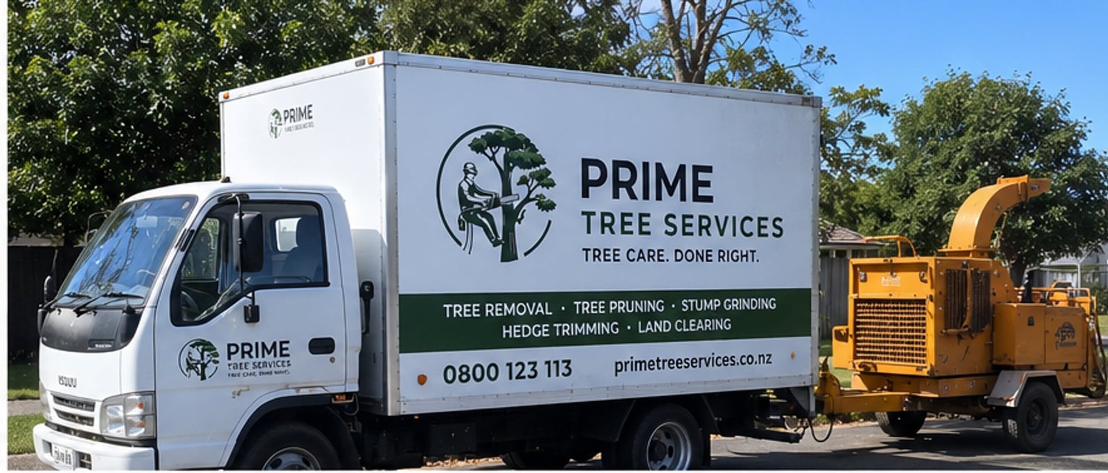Stump Section Prime Tree Services In Omanawa