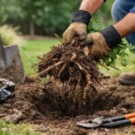 How to Remove Invasive Shrub Roots Properly